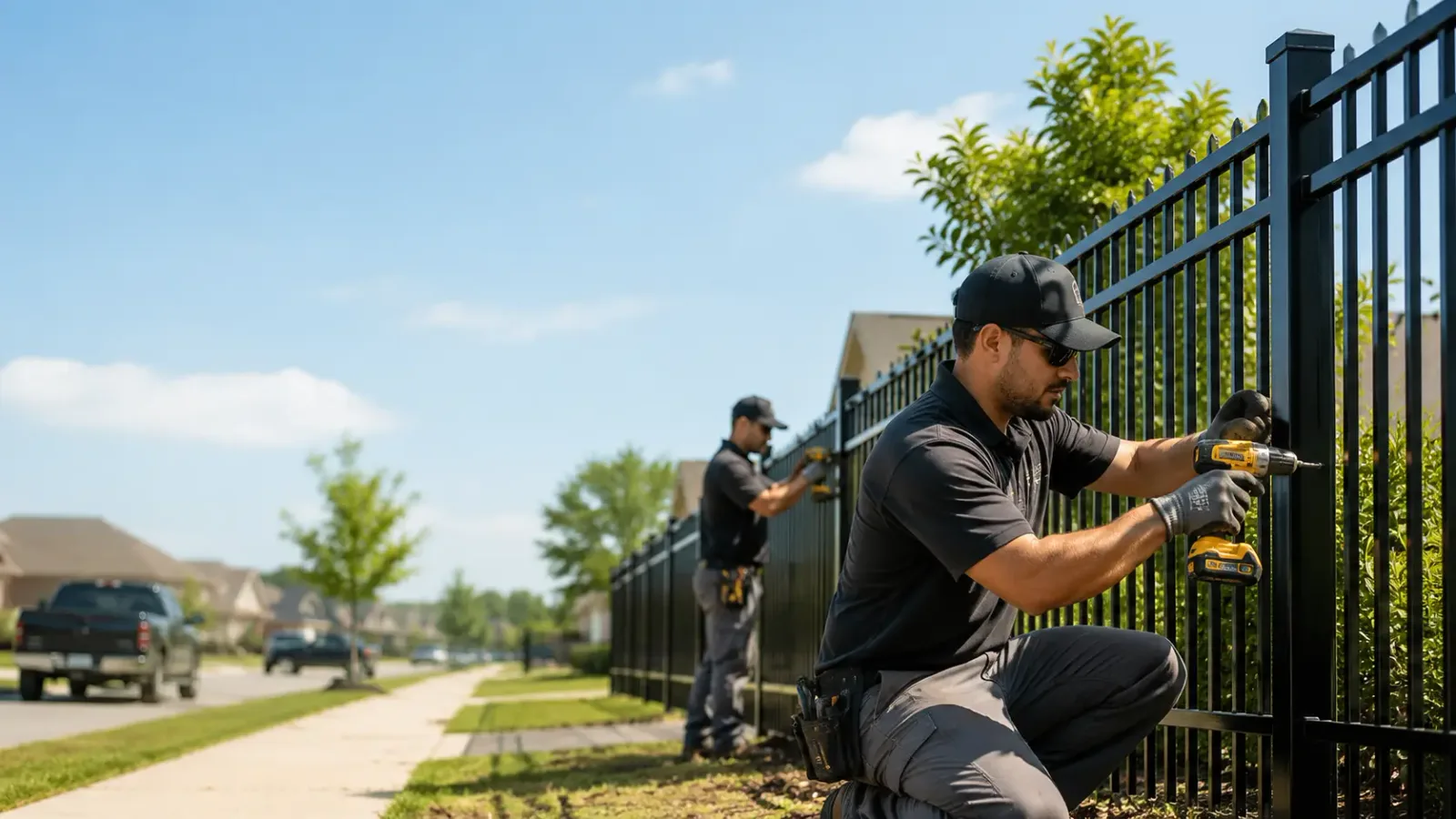 Metal Fence Installation in Central Lake, MI
